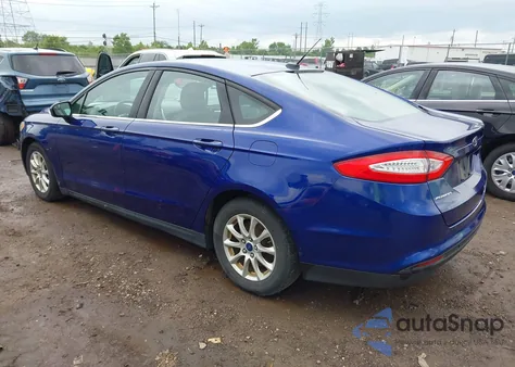 2016 Ford Fusion S из США, поврежденный, VIN 3FA6P0G78GR164251